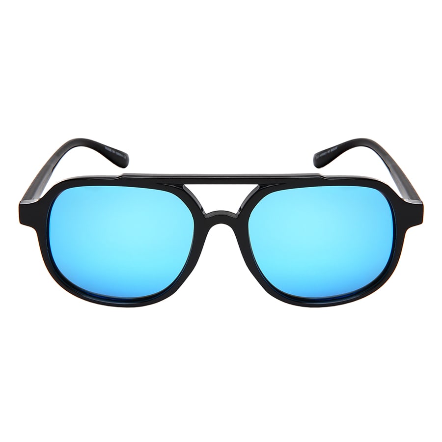 POLARIZED SQUARE AVIATOR MENS SUNGLASSES IN BULK 1410-PRV