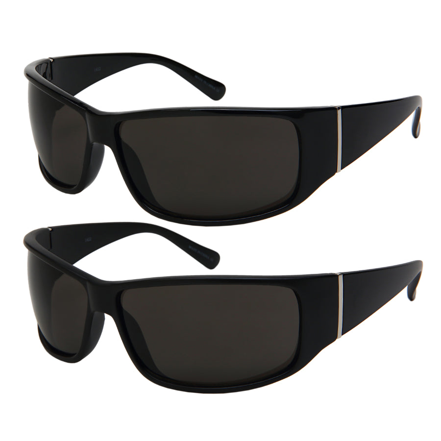 POLARIZED SPORT WRAP SUNGLASSES WHOLESALE 541123-P