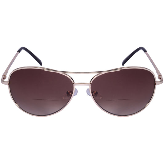 AVIATOR UNISEX BIFOCAL READING SUNGLASSES WHOLESALE 20391SBFAP