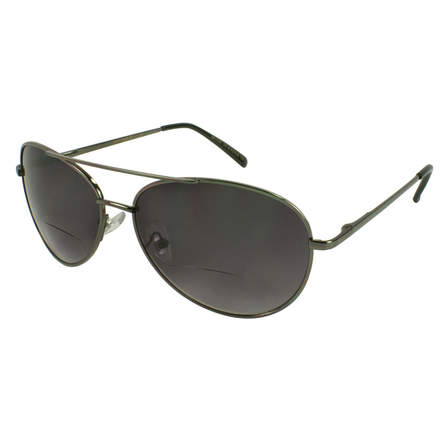AVIATOR UNISEX BIFOCAL READING SUNGLASSES WHOLESALE 20391SBFAP