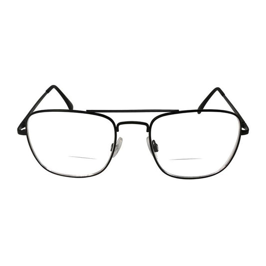 RECTANGULAR MEN CLEAR BIFOCAL READER WHOLESALE 25003SCB