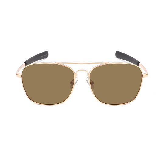 POLARIZED SQUARE AVIATOR MEN SUNGLASSES WHOLESALE 25044-P