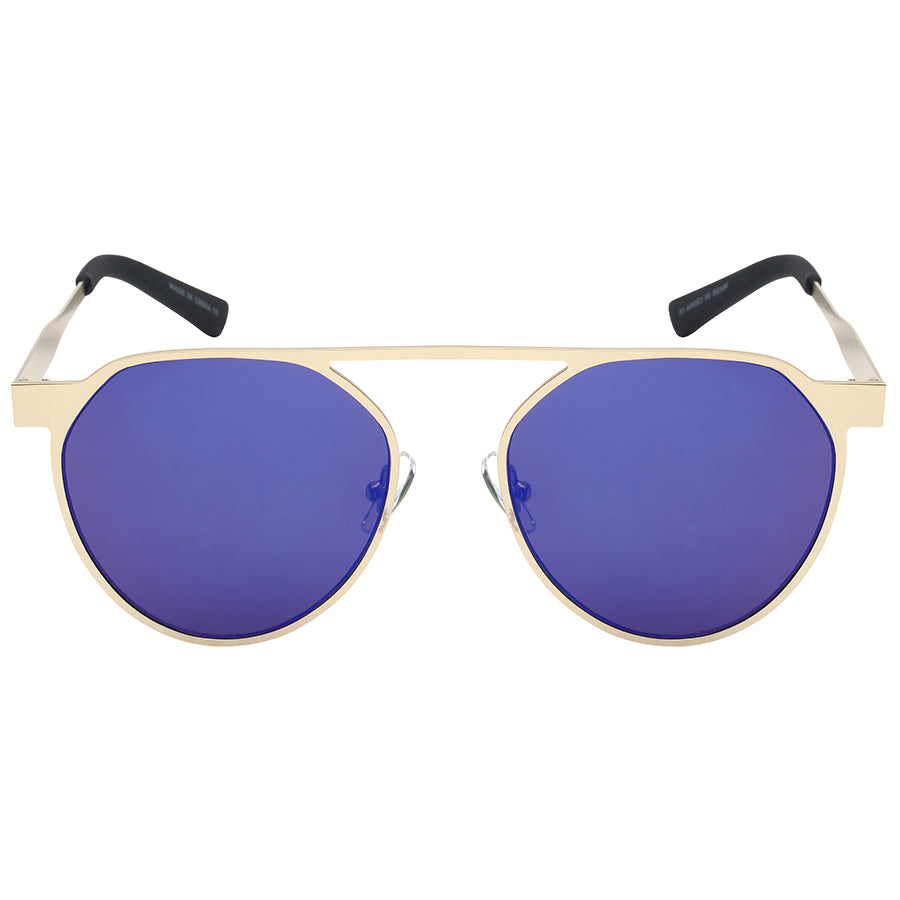 ROUND STYLE BULK WHOLESALE SUNGLASSES 25122-FLREV