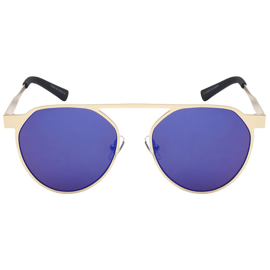 ROUND STYLE BULK WHOLESALE SUNGLASSES 25122-FLREV