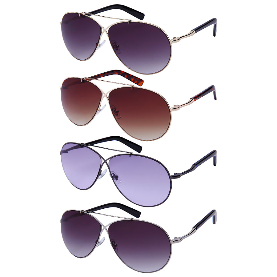 AVIATOR UNISEX SUNGLASSES IN BULK 25145-AP