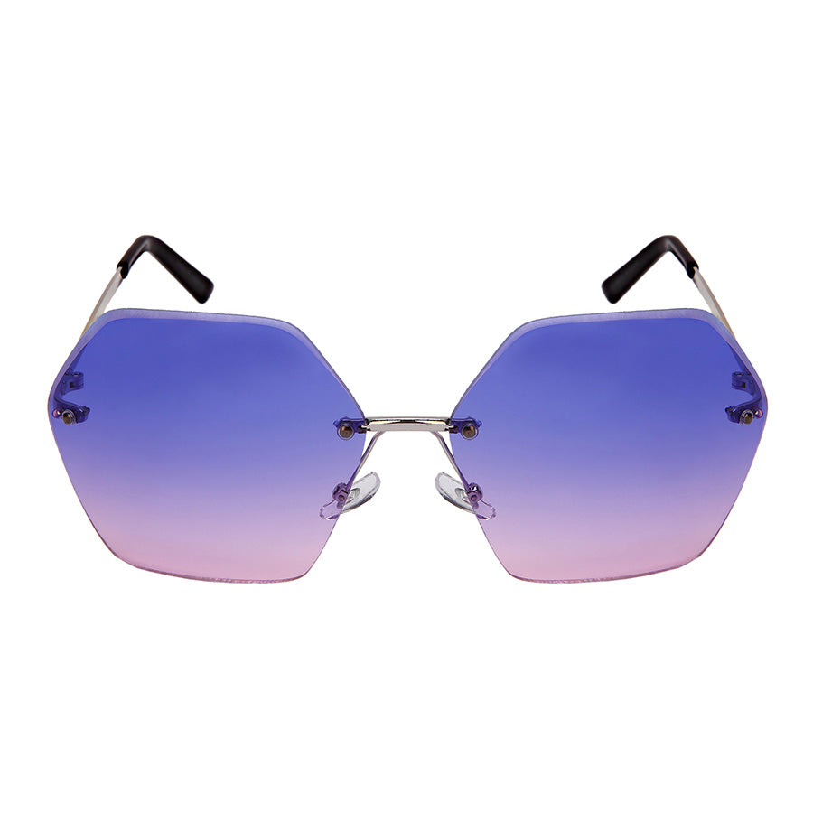GEOMETRIC SHAPE WOMEN SUNGLASSES IN BULK 3120-OCR