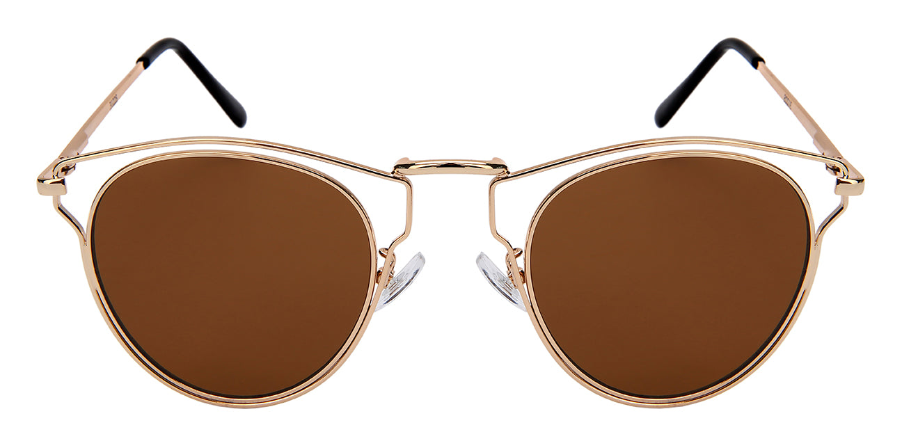 CAT EYE LADIES BULK WHOLESALE SUNGLASSES 3122S-FLREV