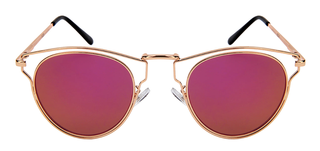 CAT EYE LADIES BULK WHOLESALE SUNGLASSES 3122S-FLREV