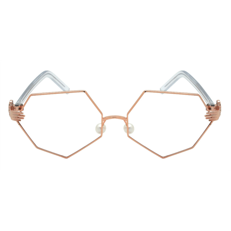 OVERSIZED GEOMETRIC WOMEN SUNGLASSES IN BULK 3136-FLCL