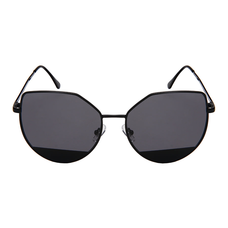 CATEYE WOMEN METAL SUNGLASSES WHOLESALE 3143-FLREV