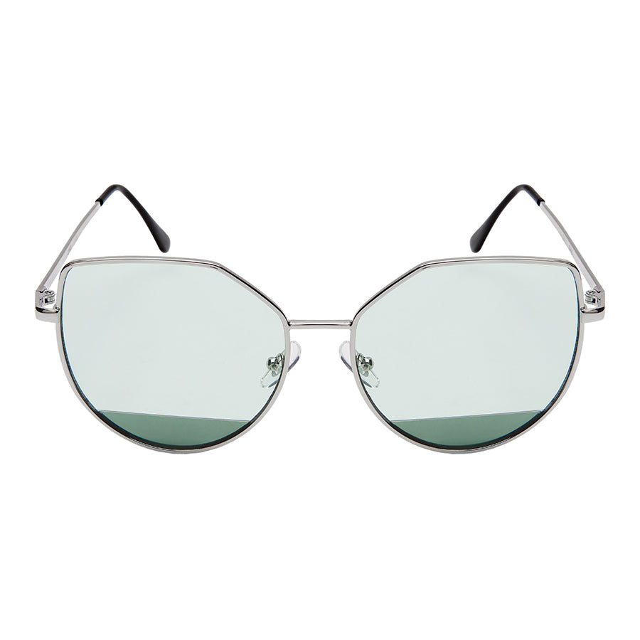 CATEYE WOMEN METAL SUNGLASSES WHOLESALE 3143-FLREV