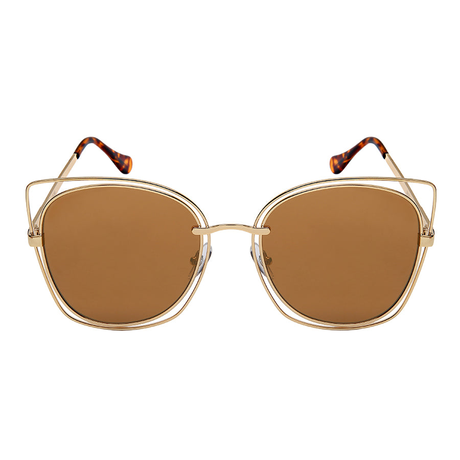 CAT EYE LADIES BULK WHOLESALE SUNGLASSES 3156-FLREV