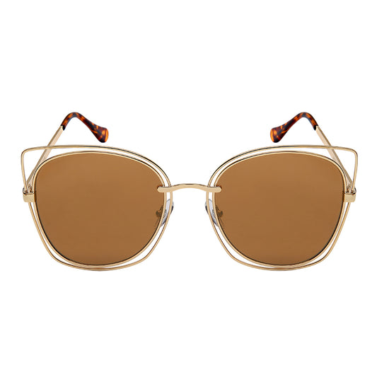 CAT EYE LADIES BULK WHOLESALE SUNGLASSES 3156-FLREV