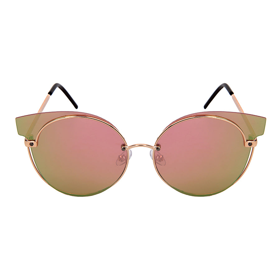 CAT EYE LADIES BULK WHOLESALE SUNGLASSES 3162-FLREV