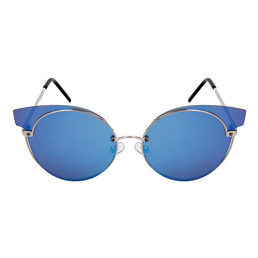CAT EYE LADIES BULK WHOLESALE SUNGLASSES 3162-FLREV