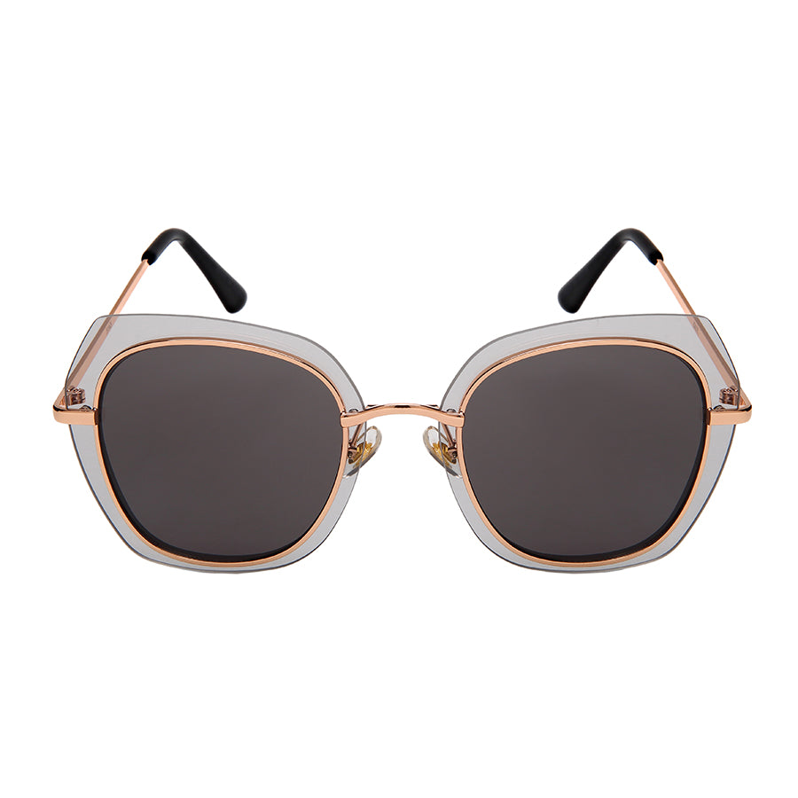 GEOMETRIC STYLE BULK WHOLESALE SUNGLASSES 3163-FLRV