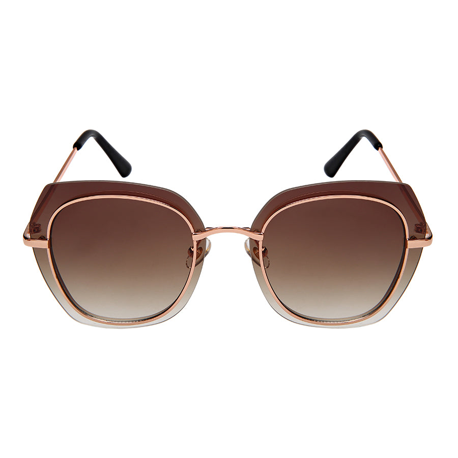 GEOMETRIC STYLE BULK WHOLESALE SUNGLASSES 3163-FLRV