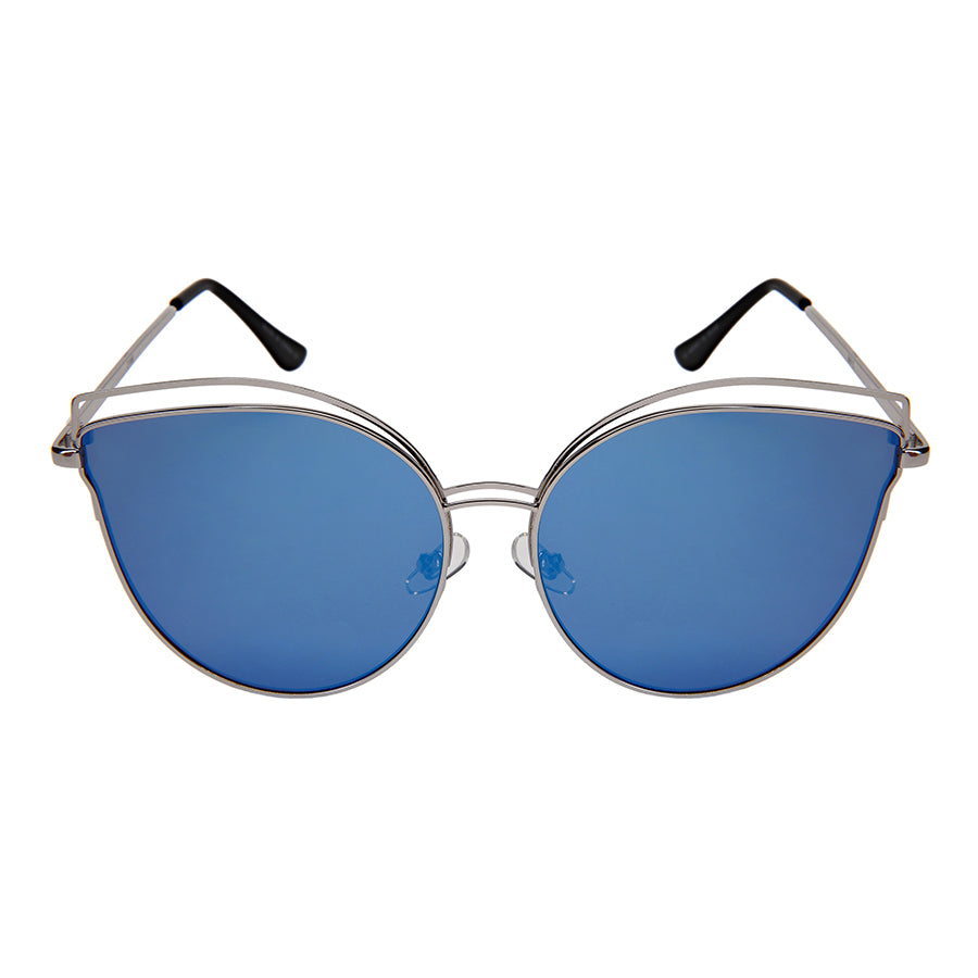 CAT EYE LADIES BULK WHOLESALE SUNGLASSES 3166-FLREV