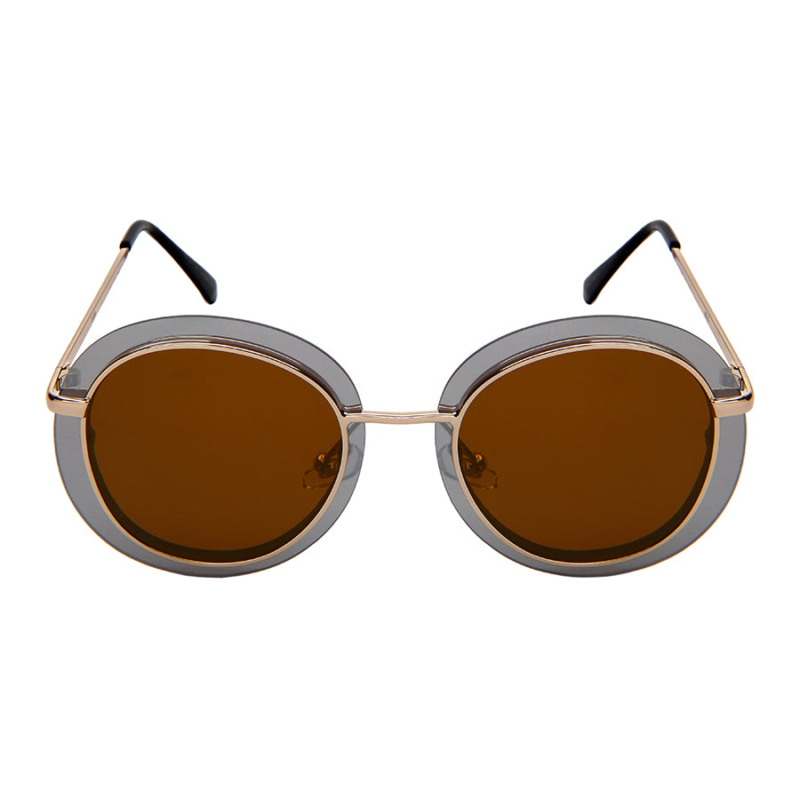 ROUND - OVAL LADIES BULK WHOLESALE SUNGLASSES 3179-FLREV