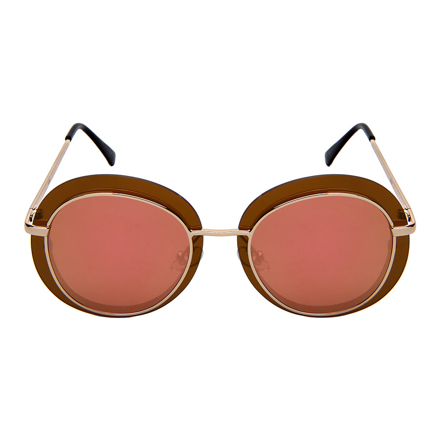 ROUND - OVAL LADIES BULK WHOLESALE SUNGLASSES 3179-FLREV