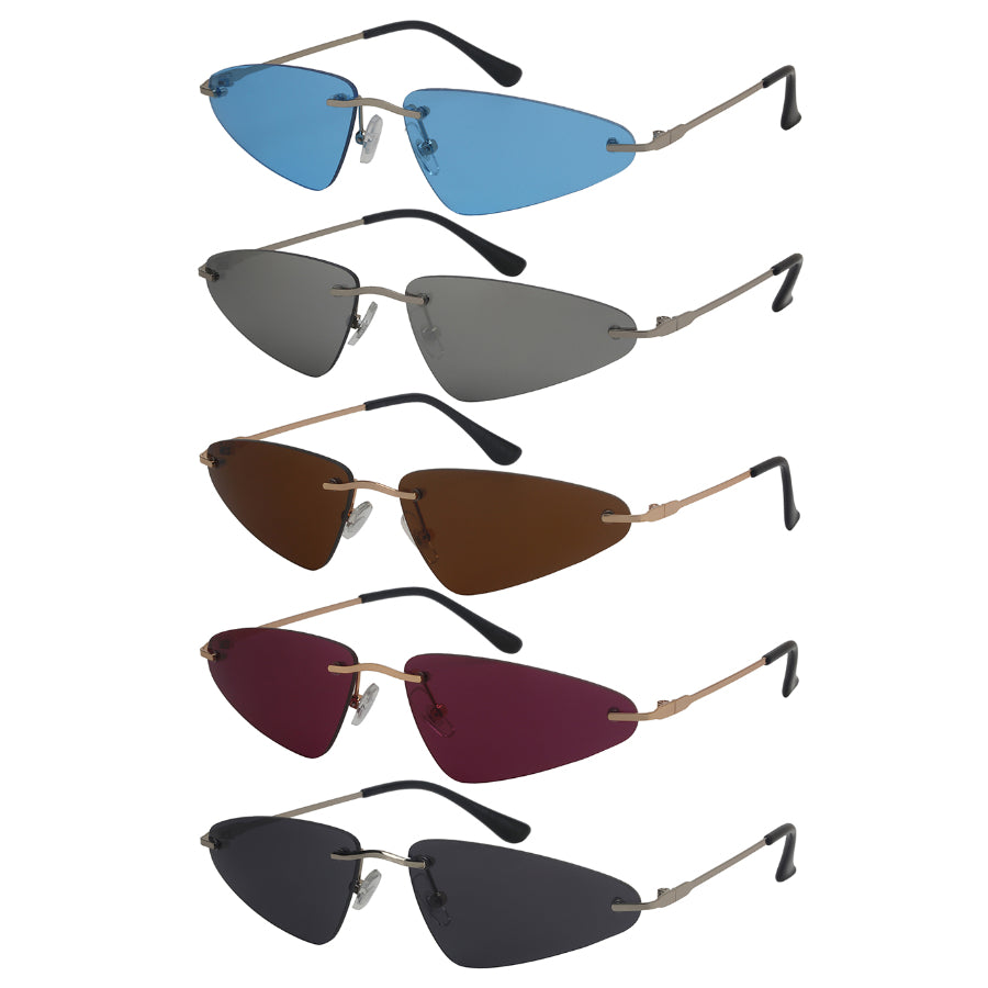 CAT EYE LADIES BULK WHOLESALE SUNGLASSES 3194-SD