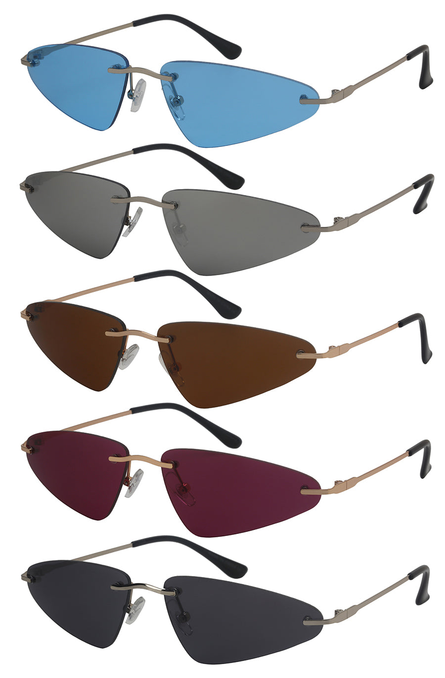 CAT EYE LADIES BULK WHOLESALE SUNGLASSES 3194-SD