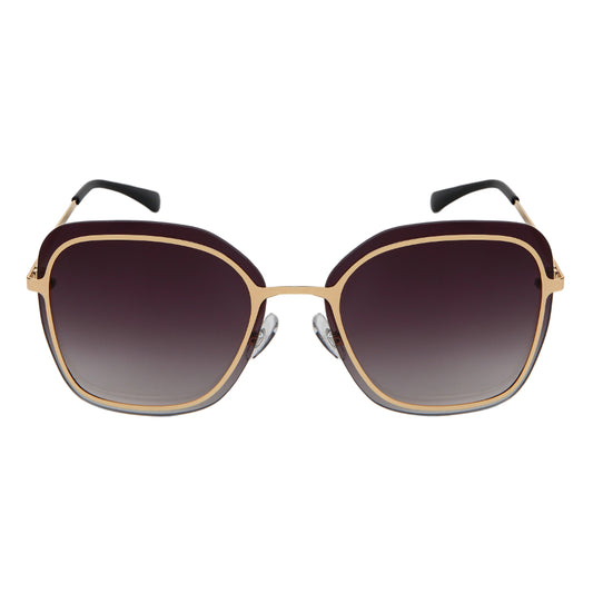 SQUARE FLAT LENS WOMEN SUNGLASSES IN BULK 3205-FLREV