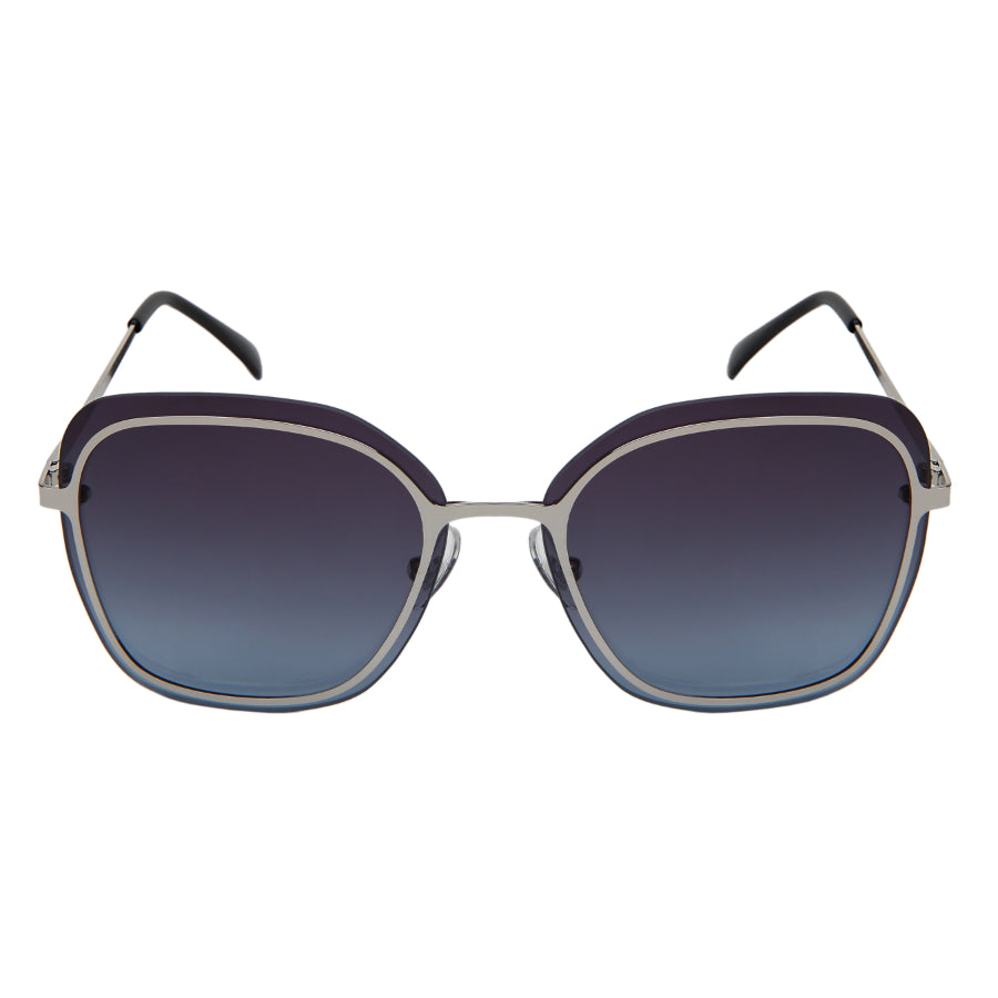 SQUARE FLAT LENS WOMEN SUNGLASSES IN BULK 3205-FLREV