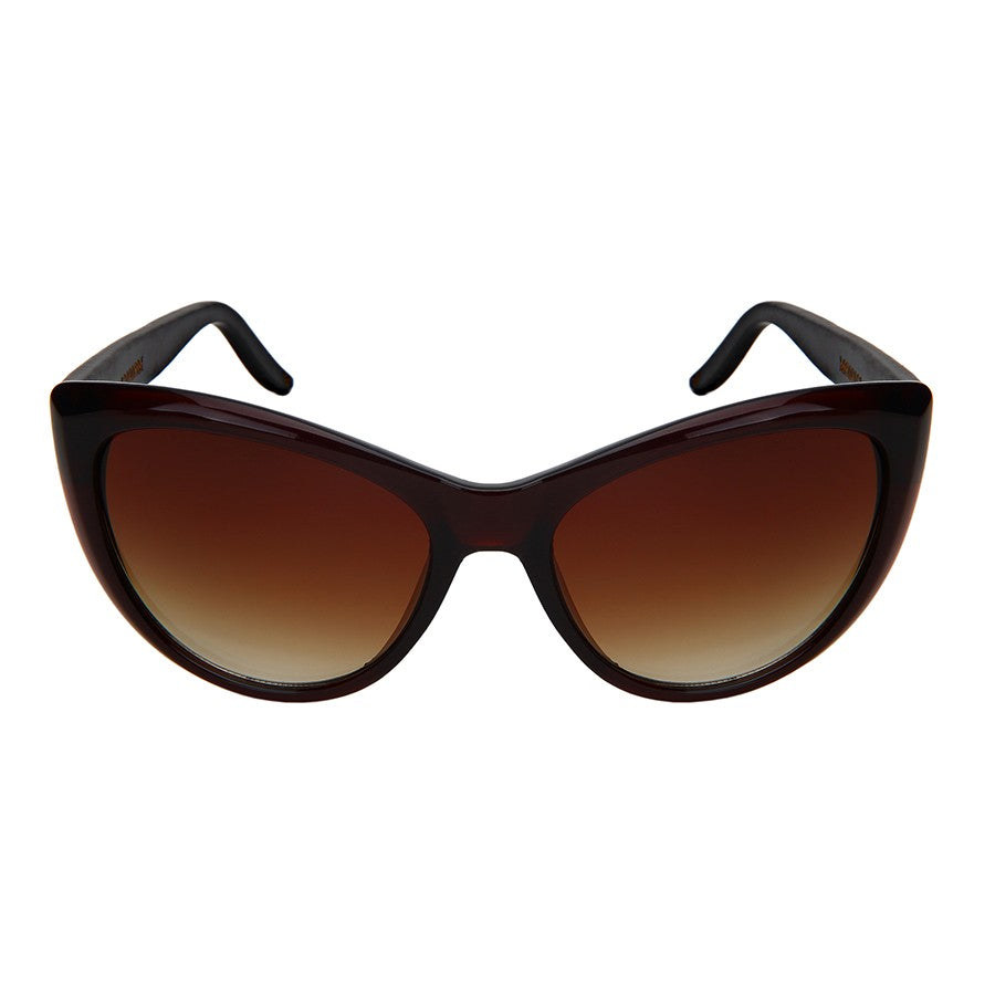CAT EYES BAMBOO W/BAG WOMEN WHOLESALE SUNGLASSES 32090BM-AP-BAG