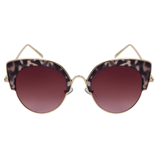 CATEYE WOMEN SUNGLASSES BULK 32194-FLOCR