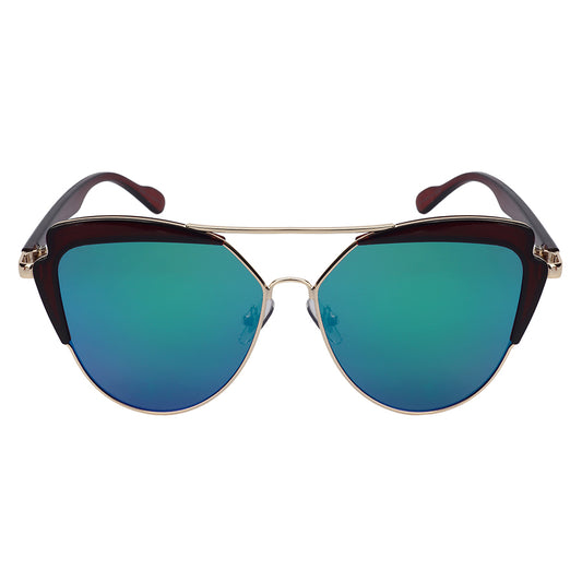 BUTTERFLY WOMEN SUNGLASSES IN BULK 32196-FLREV