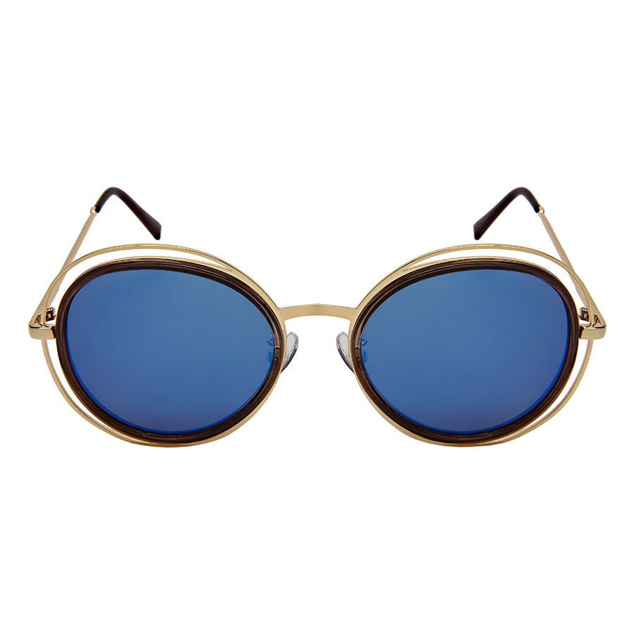 ROUND - OVAL LADIES BULK WHOLESALE SUNGLASSES 3305-FLREV