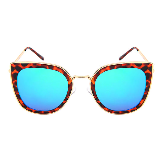 CAT EYE LADIES BULK WHOLESALE SUNGLASSES 3306-FLREV