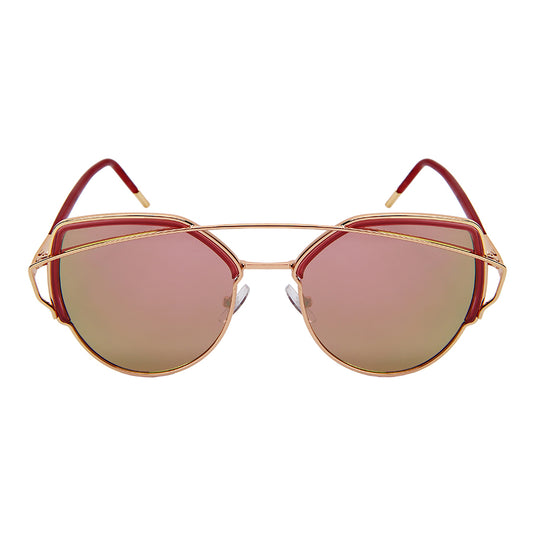 GEOMETRIC STYLE BULK WHOLESALE SUNGLASSES 3307-FLREV