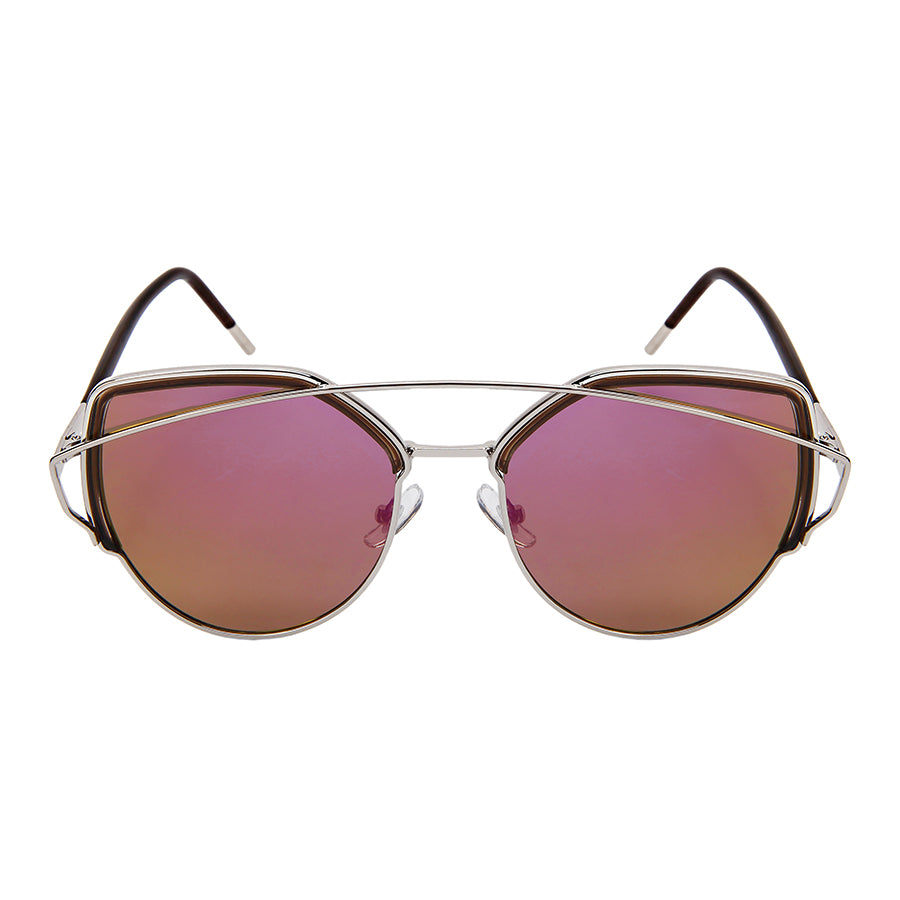 GEOMETRIC STYLE BULK WHOLESALE SUNGLASSES 3307-FLREV