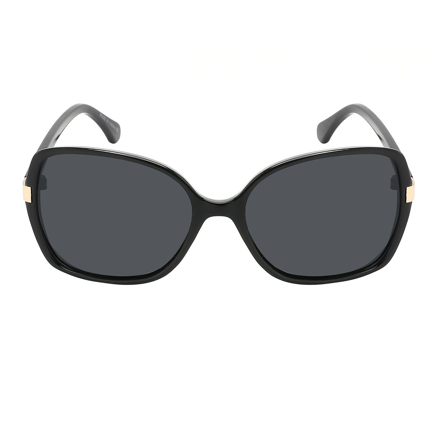LADIES POLARIZED FASHION OVERSIZE SQUARE SUNGLASSES 34286-P