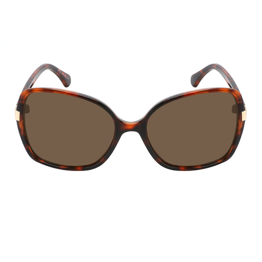 LADIES POLARIZED FASHION OVERSIZE SQUARE SUNGLASSES 34286-P