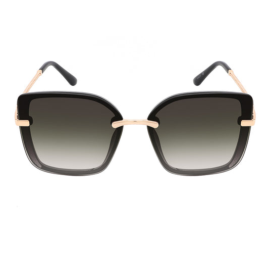 LADIES, OVERSIZED SUNGLASS 3370G-FLCRM