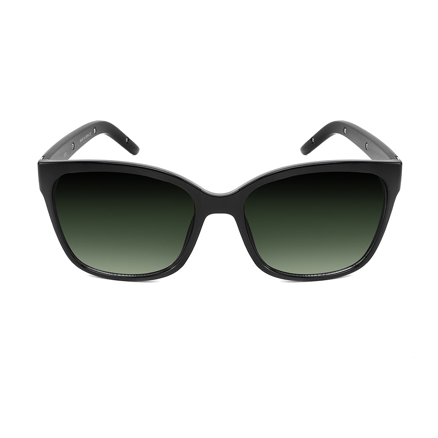 LADIES SUNGLASS GRADIENT LENS FASHION CAT-EYES SQUARE/RECTANGULAR 3372-AP