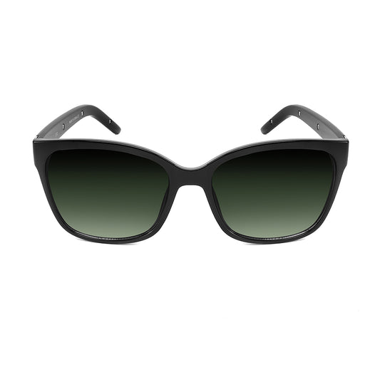 LADIES SUNGLASS GRADIENT LENS FASHION CAT-EYES SQUARE/RECTANGULAR 3372-AP