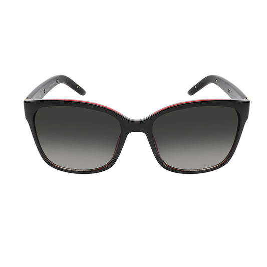 LADIES SUNGLASS GRADIENT LENS FASHION CAT-EYES SQUARE/RECTANGULAR 3372-AP