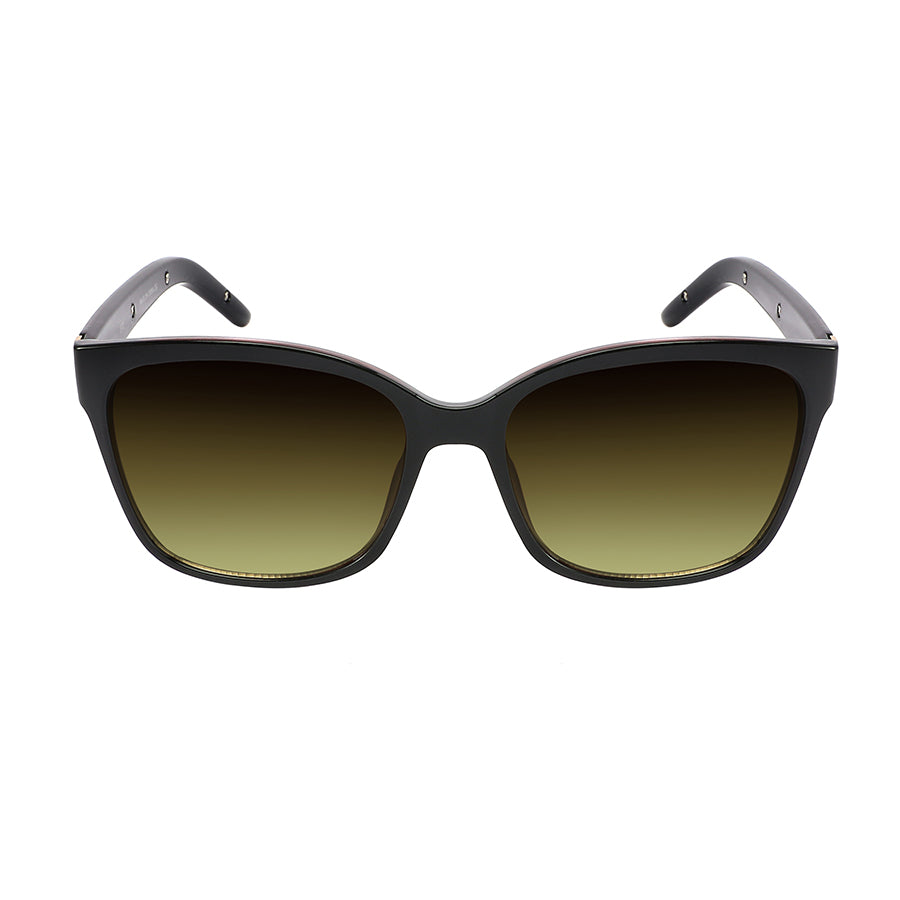 LADIES SUNGLASS GRADIENT LENS FASHION CAT-EYES SQUARE/RECTANGULAR 3372-AP