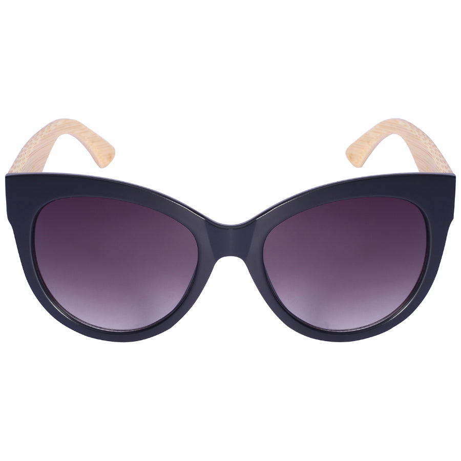 CATEYES BAMBOO TEMPLES WOMEN BULK SUNGLASSES 34108BM-AP