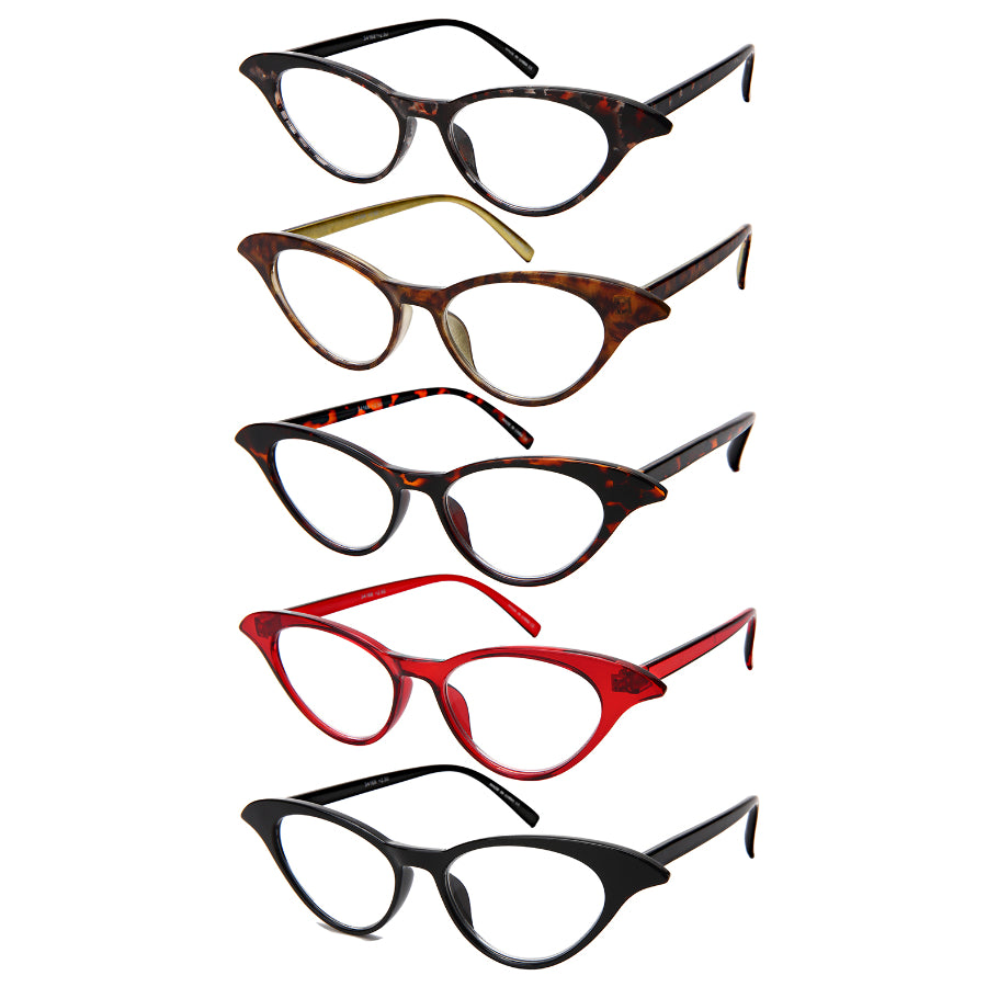 CAT EYE LADIES READING GLASSES BULK WHOLESALE 34168