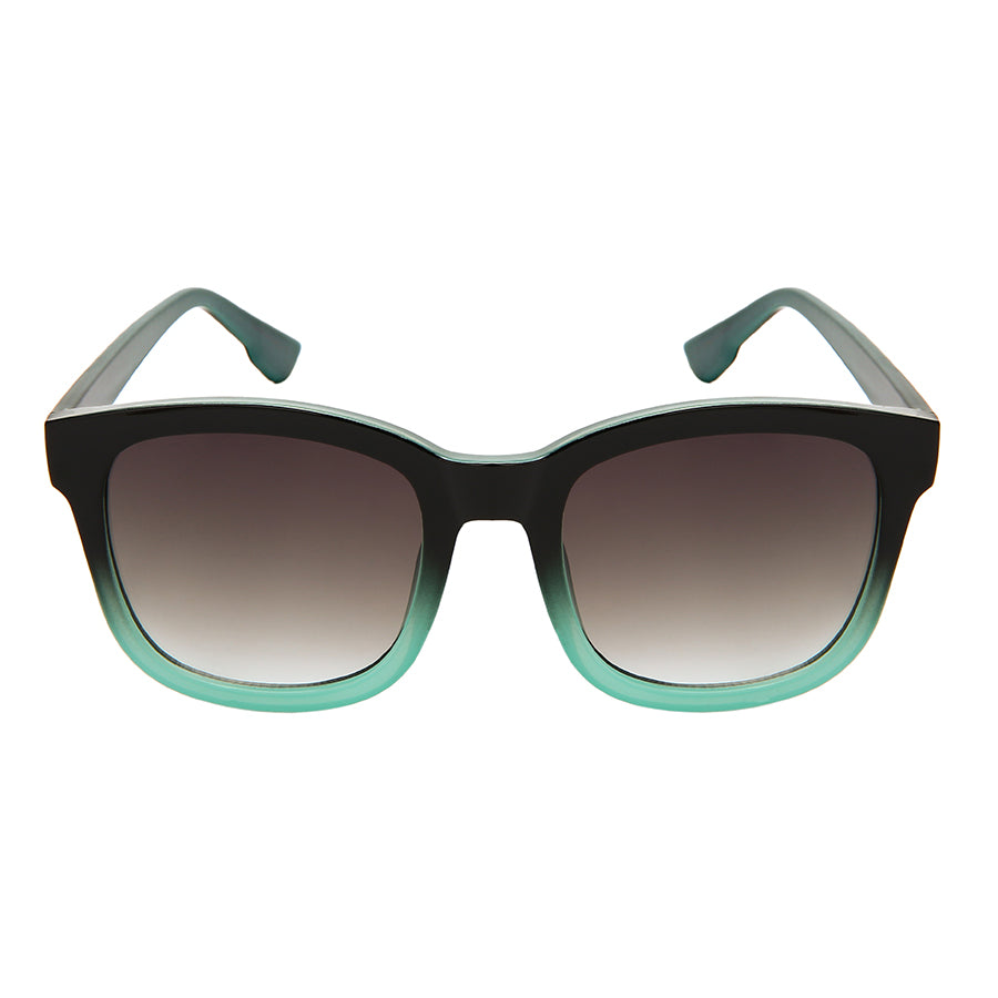 HORNED RIM LADIES BULK WHOLESALE SUNGLASS 34187-FLAP