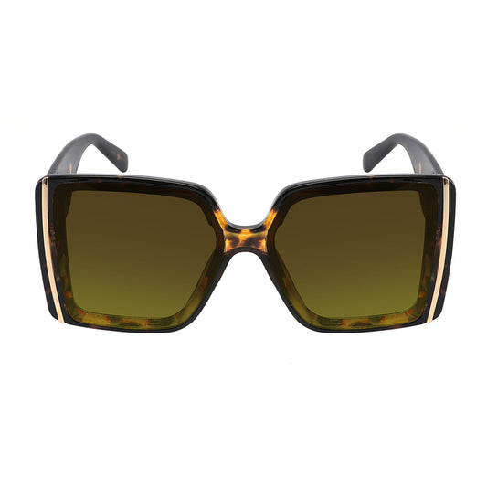 SQUARE OVERSIZE WOMEN SUNGLASSES WHOLESALE 34234-FLAP