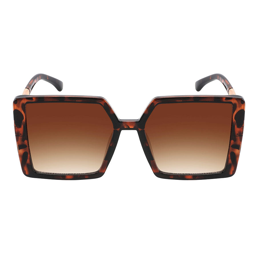 OVERSIZE SQUARE WOMEN WHOLESALE SUNGLASSES 34246-FLAP