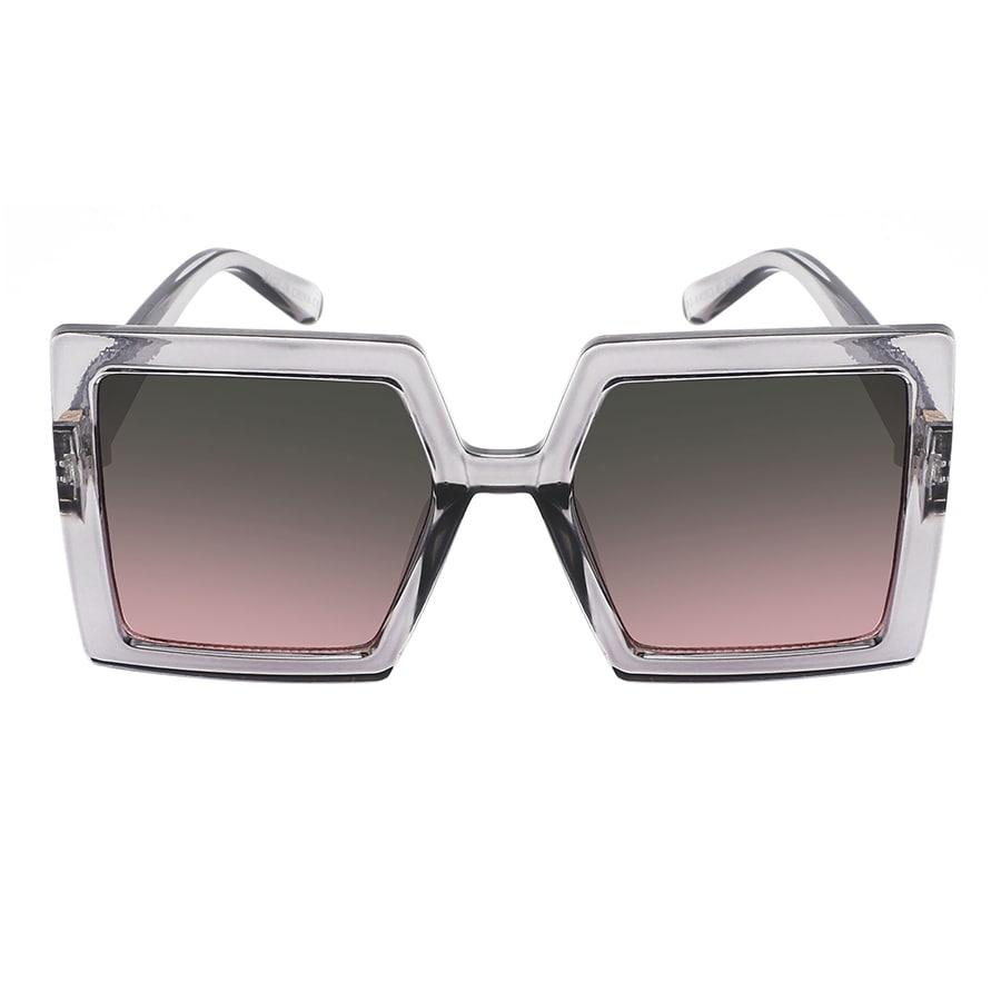 SQUARE WOMEN OVERSIZE SUNGLASSES WHOLESALE 34251-FLOCR