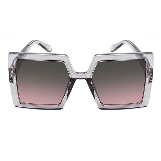 SQUARE WOMEN OVERSIZE SUNGLASSES WHOLESALE 34251-FLOCR