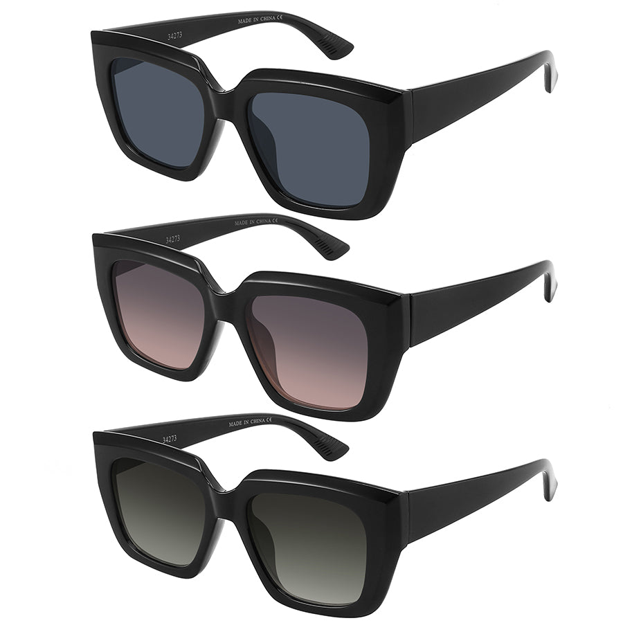 SQUARE WOMEN SUNGLASSES 34273-FLOCR